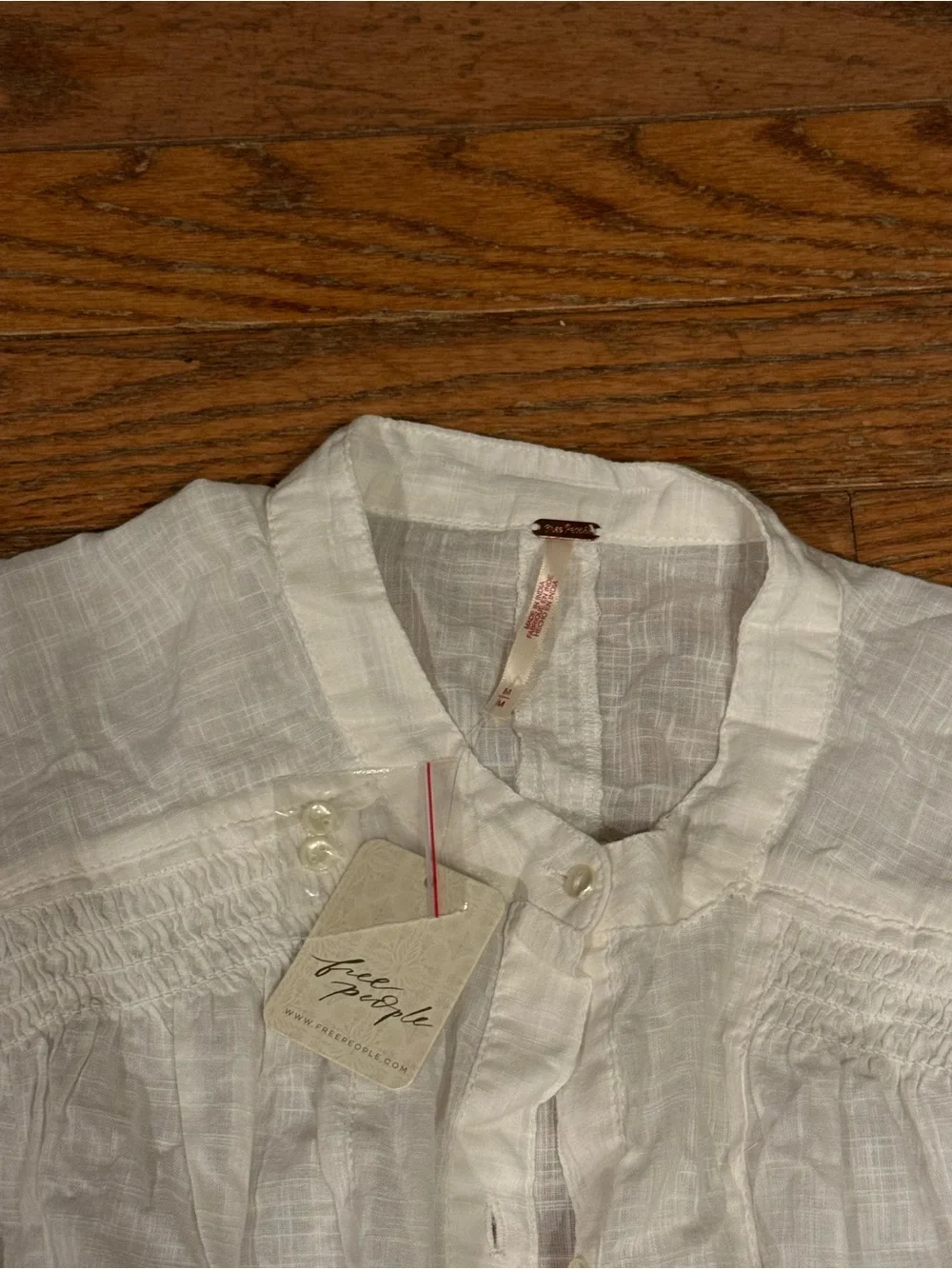 Free People lightweight white